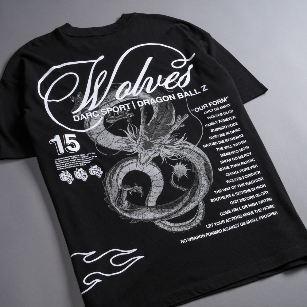 (1 OF 500) SUMMONED "PREMIUM" OVERSIZED TEE IN BLACK